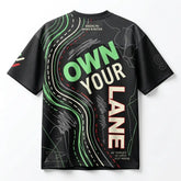 Own Your Lane Mesh Football Jersey Inspired by Aya Brown x Air Max 95 Big Bubble Jersey