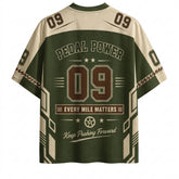 Pedal Power Vintage Cycling Mesh Jersey