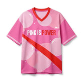 Pink Is Power Mesh Jersey Inspired by Awake NY x Air Jordan 6 Bubblegum Jersey
