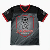 Play Beautiful Mesh Jersey Matching Air Max Joga Bonito Black University Red Jersey