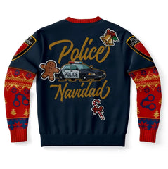 Police Navidad Ugly Christmas Sweater