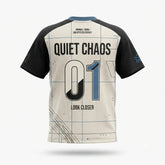 Quiet Chaos Mesh Jersey Inspired by Travis Scott x Air Jordan 1 Sail Military Blue Jersey