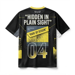 Reveal Your Rare Mesh Football Jersey Inspired by Air Jordan 4 Rare Air - Tour Yellow Jersey