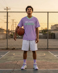 Small Courts Big Dreams Mesh Jersey Inspired by KD 15 EYBL Jersey