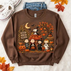 Snoopy & Friend Costume Halloween Sweater – Funny Holiday Sweatshirt