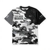 Stay Hidden Stay Seen Mesh Jersey Inspired by Supreme x Air Force 1 Camo Jersey