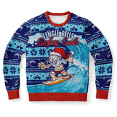 Surfing Swells Christmas Sweater – Funny Ugly Holiday Sweatshirt