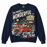 The Most Wonderful Time Of The Year Christmas Sweater – Funny Holiday Sweatshirt