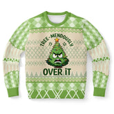 Tree-mendously Over It Ugly Christmas Sweater