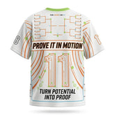 Turn Potential Into Proof Mesh Football Jersey Inspired by Kobe 11 EYBL Peach Jam Jersey