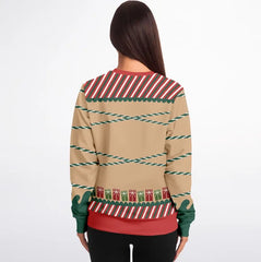 What Happens on Santa's Lap Ugly Christmas Sweater