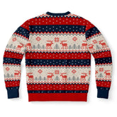 Woman Yells At Cat Ugly Christmas Sweater