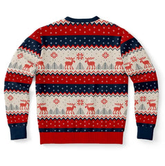Woman Yells At Cat Ugly Christmas Sweater