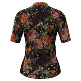 Women’s Flowers Summer Cycling Jersey – Short Sleeve MTB Road Bike Shirt MCJSS3105