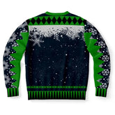 “Working It At The Pole” Funny Ugly Christmas Sweater