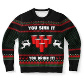 You Drink It Ugly Christmas Sweater