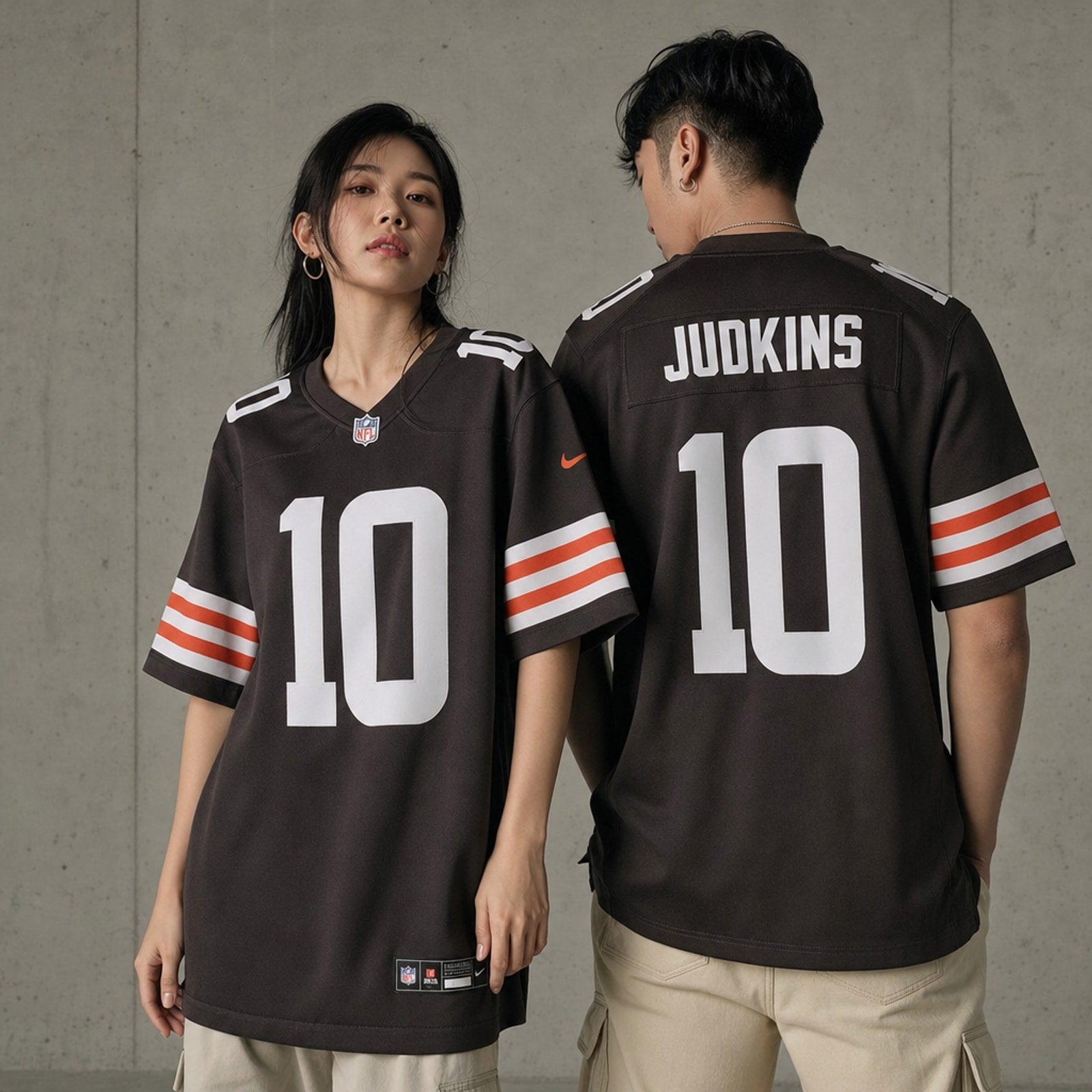 Cleveland Browns Quinshon Judkins Game Jersey Loose Fit - 2
