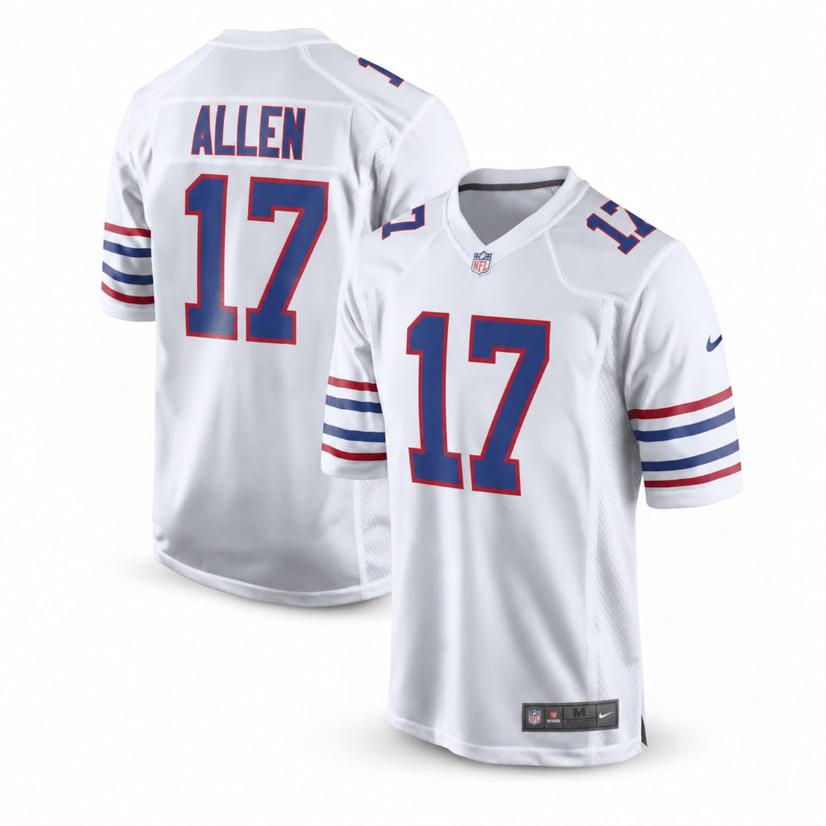 Josh Allen Buffalo Bills Polyester Alternate Game Jersey - 1