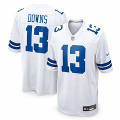 Dallas Cowboys Caleb Downs White Game Jersey - 1