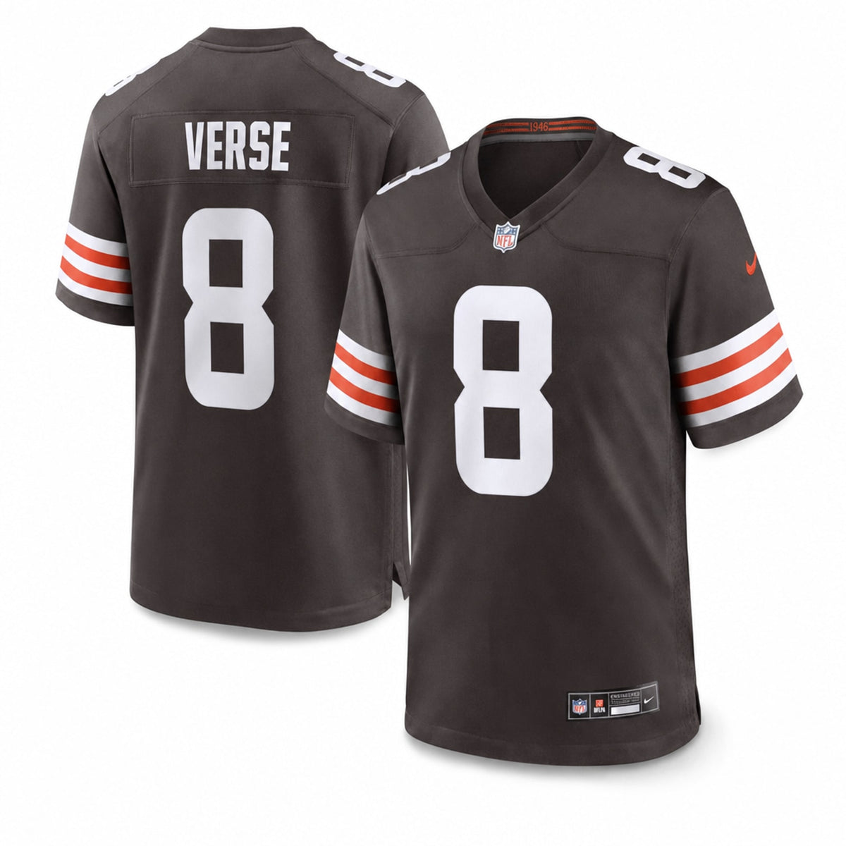 Cleveland Browns Jared Verse Game Jersey Loose Fit - 1