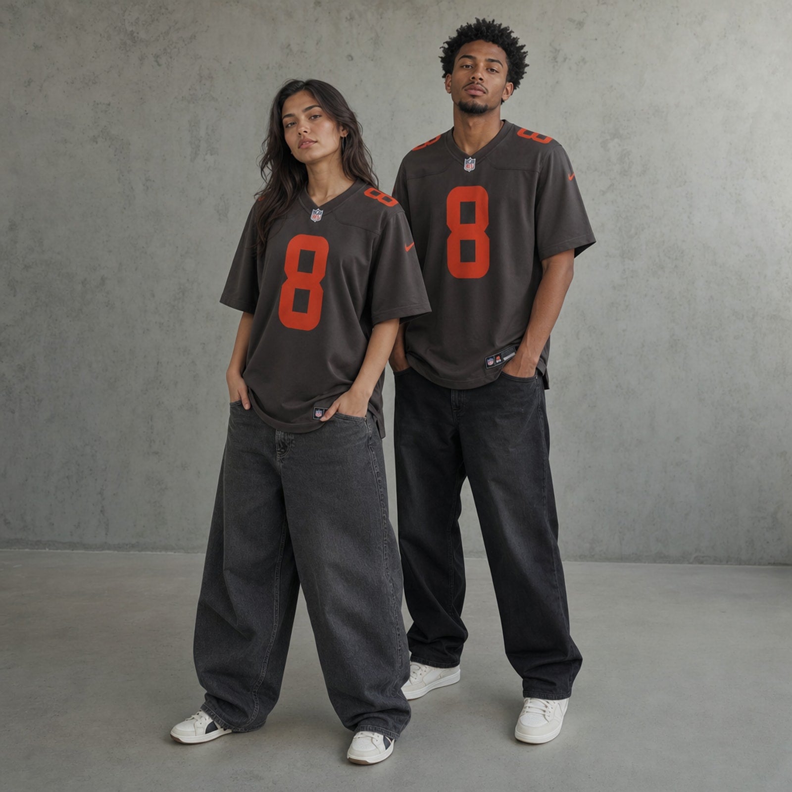 Cleveland Browns Jared Verse Polyester Game Jersey Loose Fit - 3