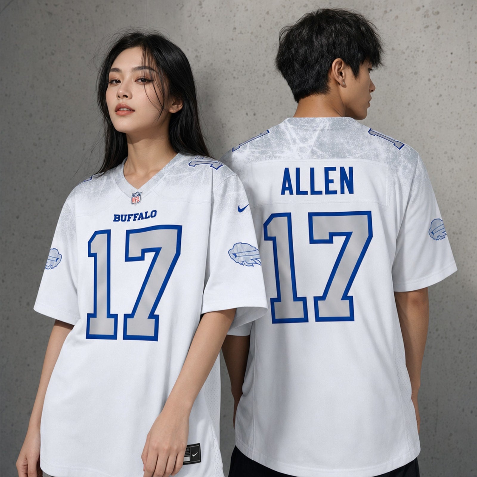 Buffalo Bills Josh Allen Men's Rivalries Game Jersey - 2