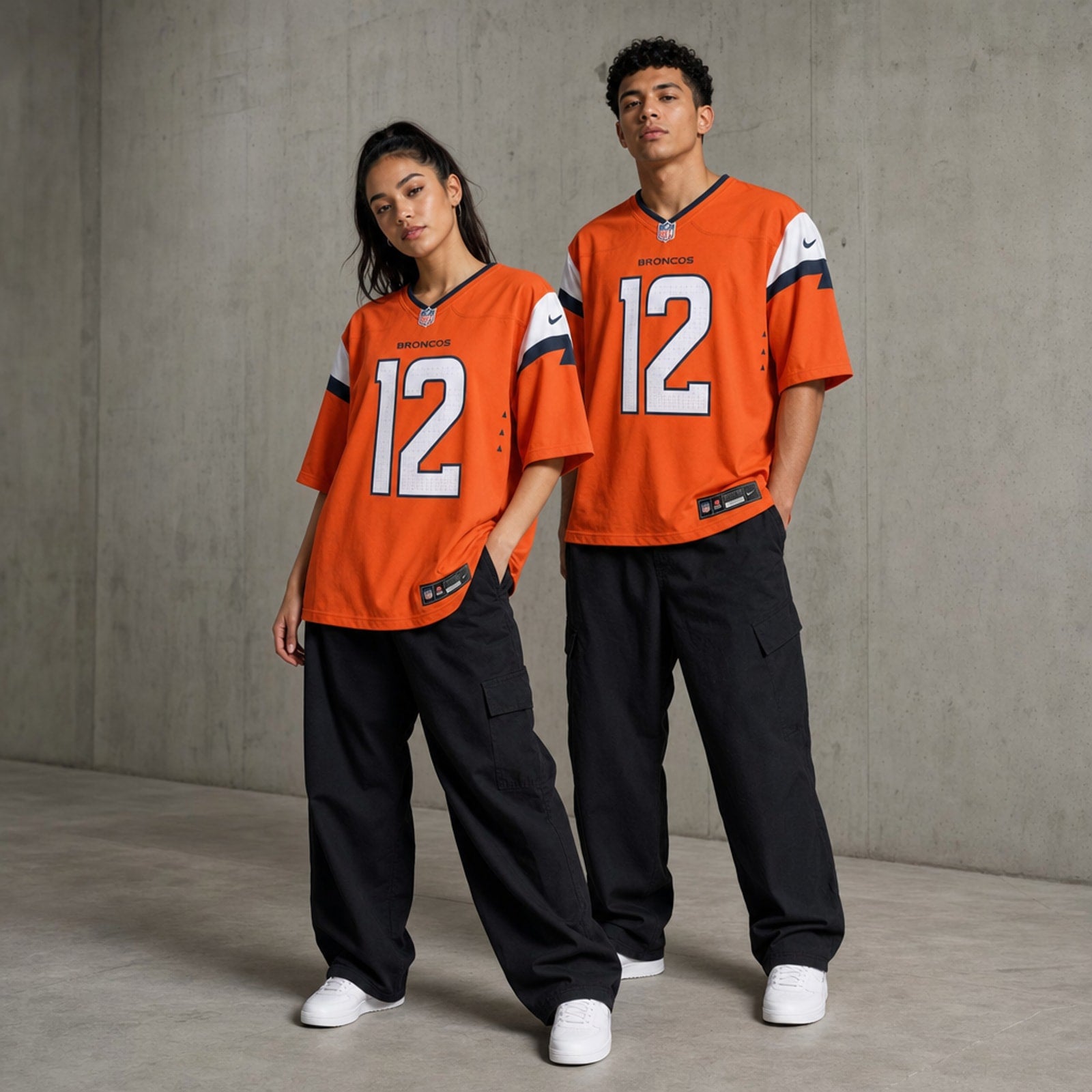 Denver Broncos RJ Harvey Game Jersey Loose Fit - 3
