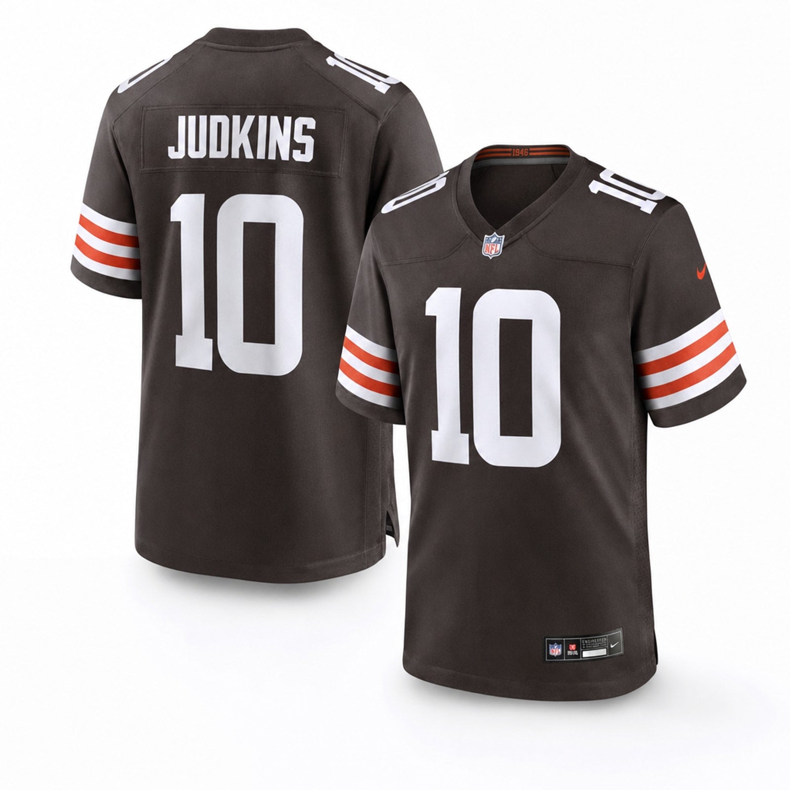 Cleveland Browns Quinshon Judkins Game Jersey Loose Fit - 1