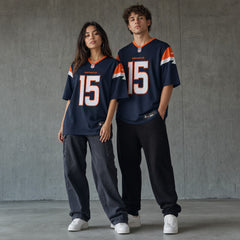 Denver Broncos Nik Bonitto Navy Game Jersey - 3