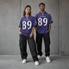 Baltimore Ravens Mark Andrews Purple Loose Fit Game Jersey - 3