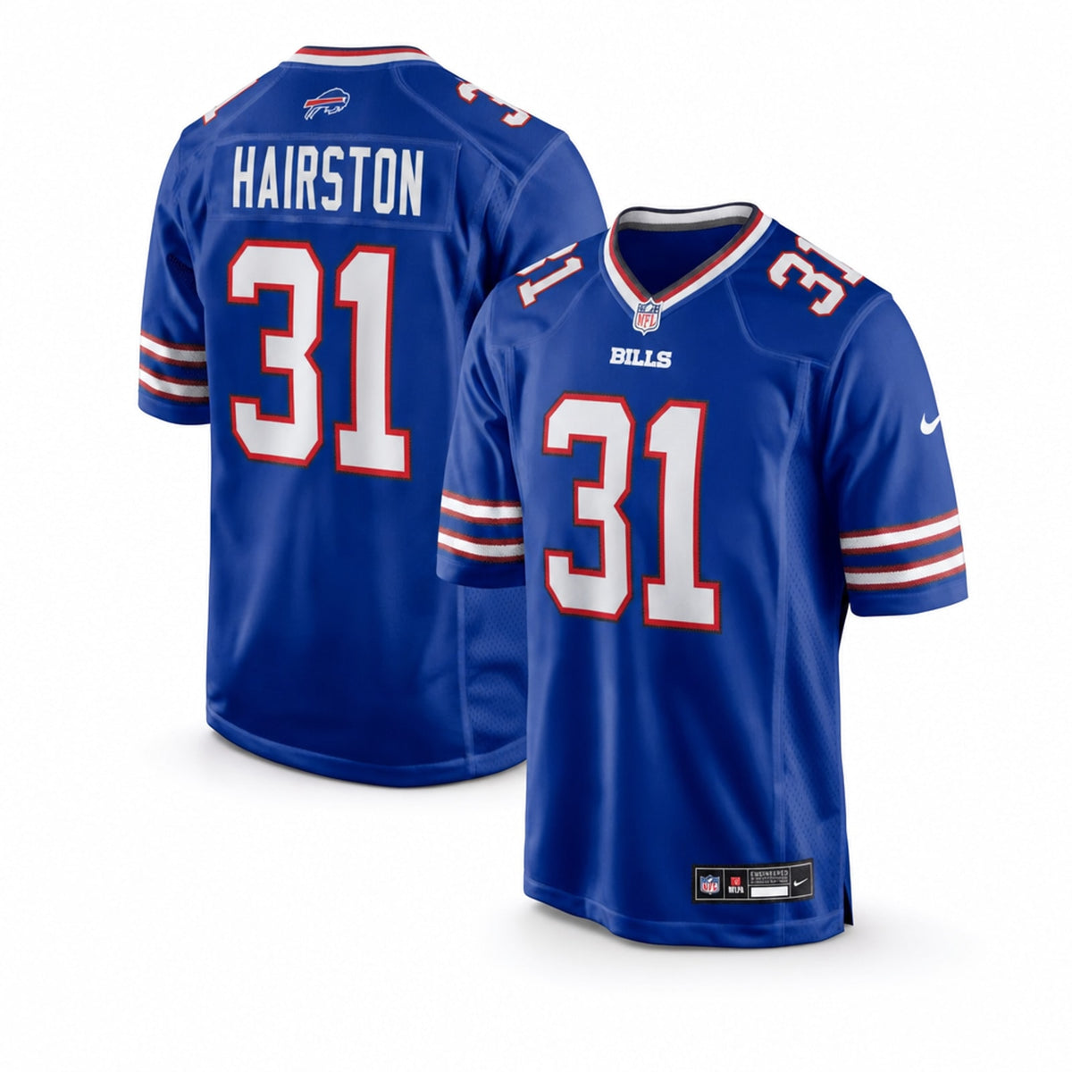 Buffalo Bills Maxwell Hairston Loose Fit Game Jersey - 1