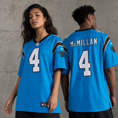 Carolina Panthers Tetairoa McMillan Blue Alternate Game Jersey - 2