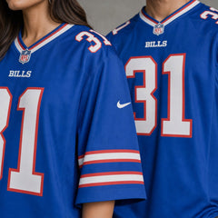 Buffalo Bills Maxwell Hairston Loose Fit Game Jersey - 4