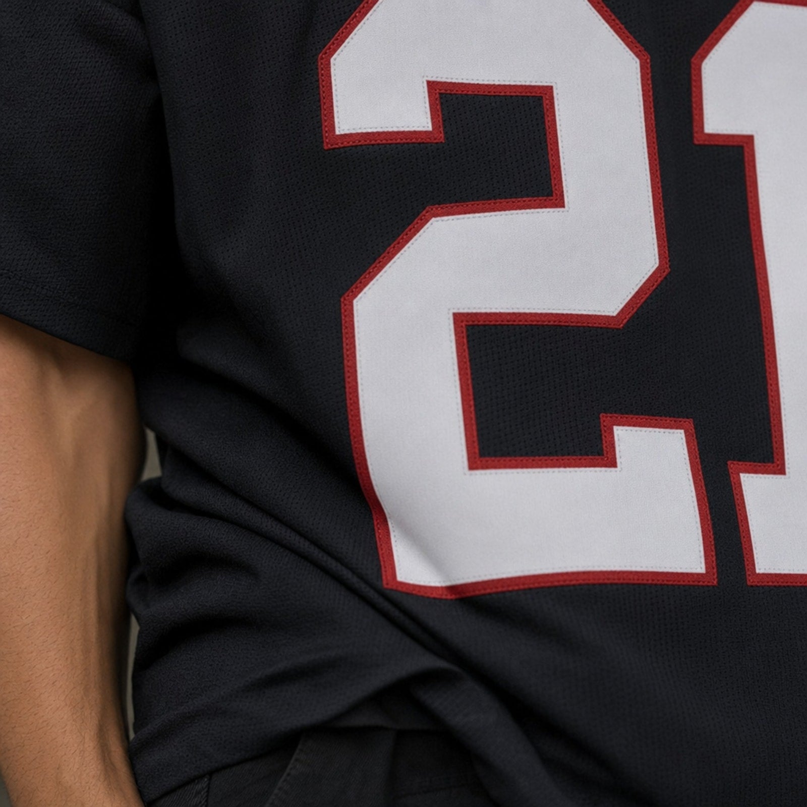 Atlanta Falcons Deion Sanders Alternate Game Jersey - 4