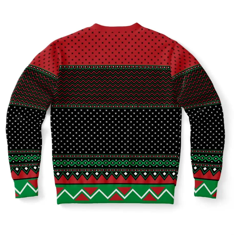 Ask Your Mom If I'm Real Ugly Christmas Sweater
