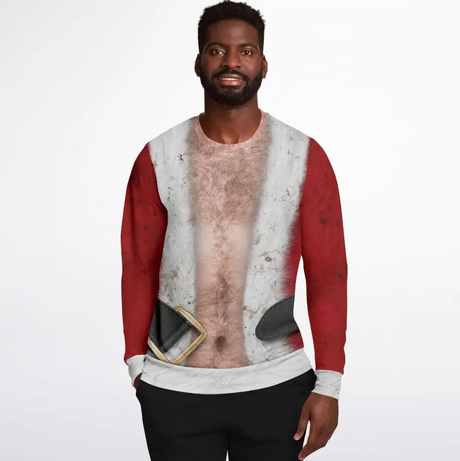 Bad Santa - Caucasian Ugly Christmas Sweater