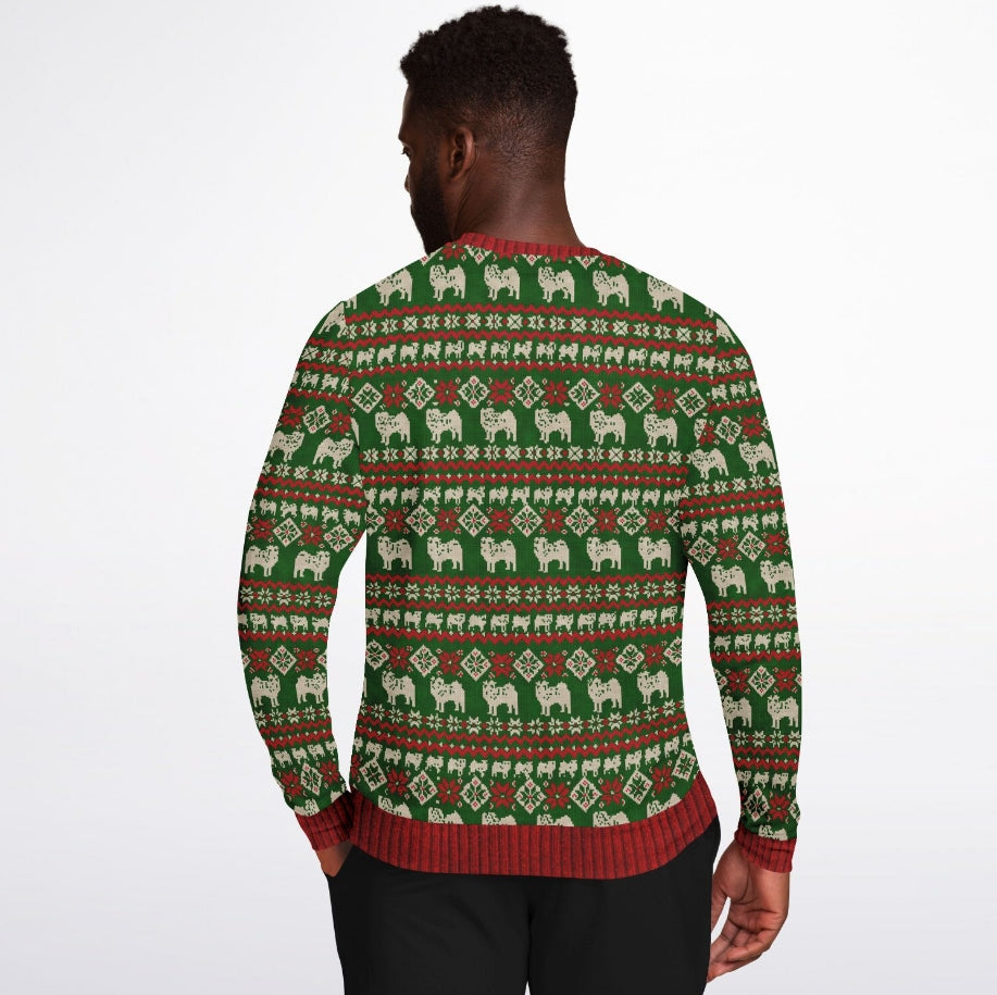 Bah Humpug Christmas Sweater – Funny Ugly Holiday Sweatshirt