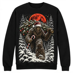 Bigfoot Yeti Christmas Sweater – Funny Holiday Sweatshirt