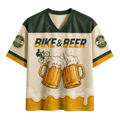 Bike & Beer Vintage Cycling Mesh Jersey