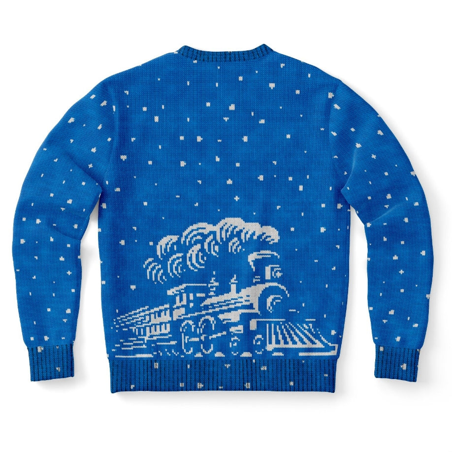 Bipolar Express Christmas Sweater – Funny Ugly Holiday Sweatshirt