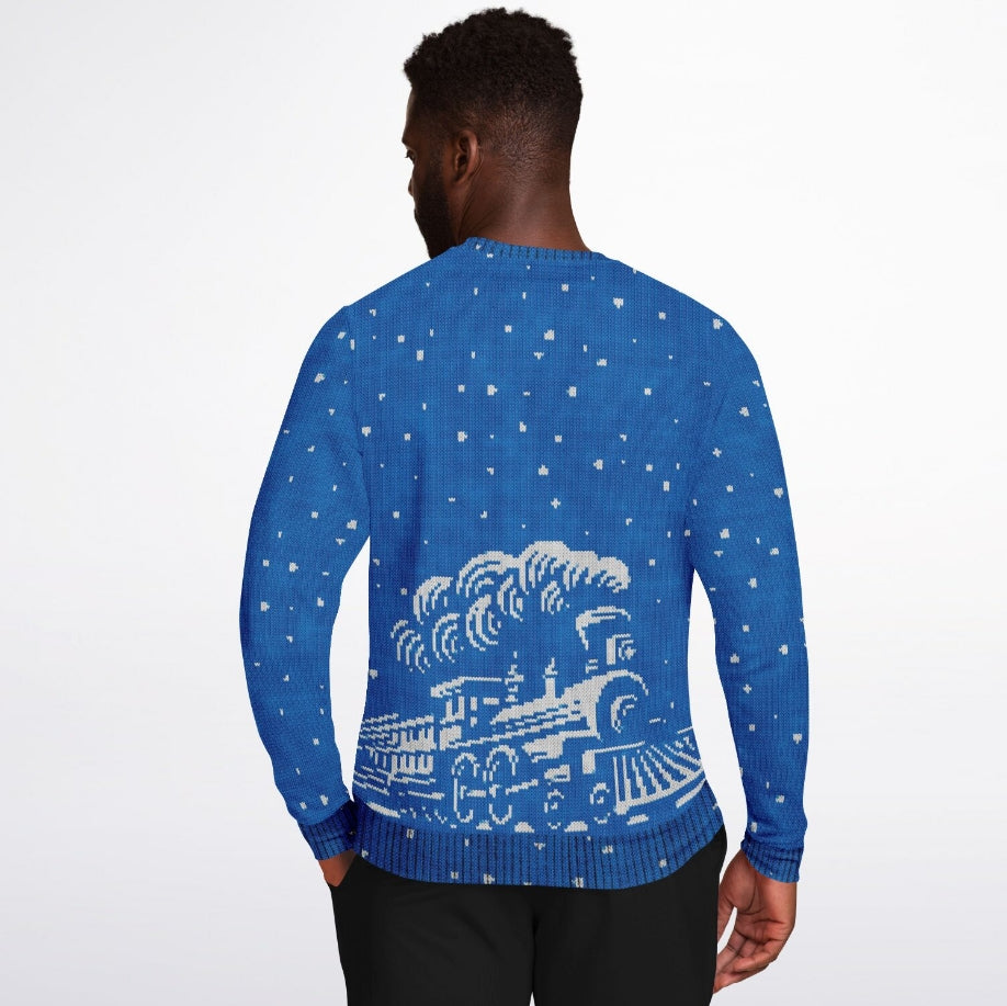 Bipolar Express Christmas Sweater – Funny Ugly Holiday Sweatshirt