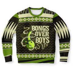Bongs Over Boys - Bold Statement Ugly Christmas Sweater
