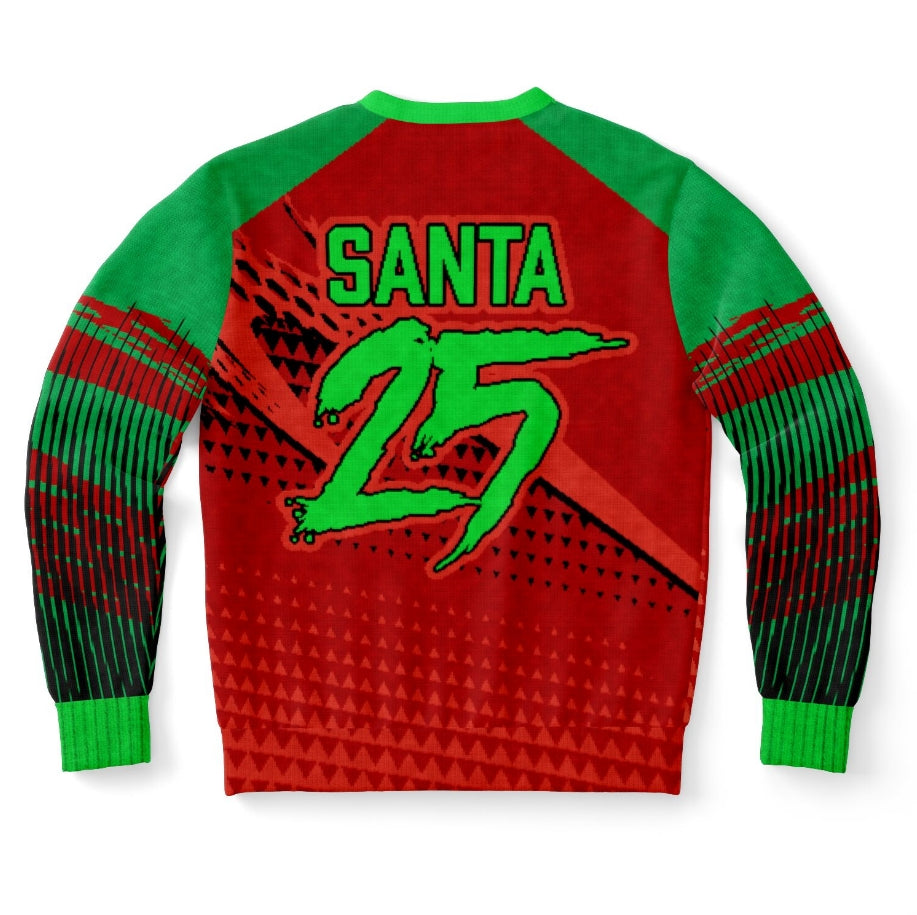 BRAAAP Santa 25 Christmas Sweater – Funny Ugly Holiday Sweatshirt
