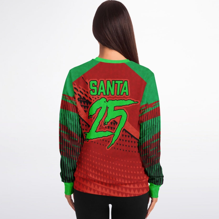 BRAAAP Santa 25 Christmas Sweater – Funny Ugly Holiday Sweatshirt