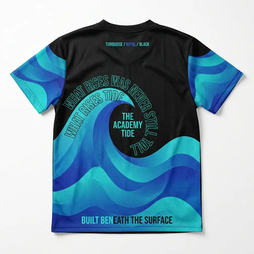 Built Beneath The Surface Mesh Football Jersey Inspired by Kobe 5 Protro EYBL Academy Jersey
