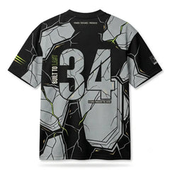 Built To Last Mesh Football Jersey Inspired by Giannis Freak 8 Etched In Stone Jersey
