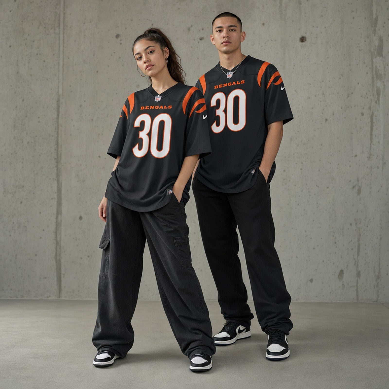 Cincinnati Bengals Chase Brown Game Jersey Loose Fit - 3