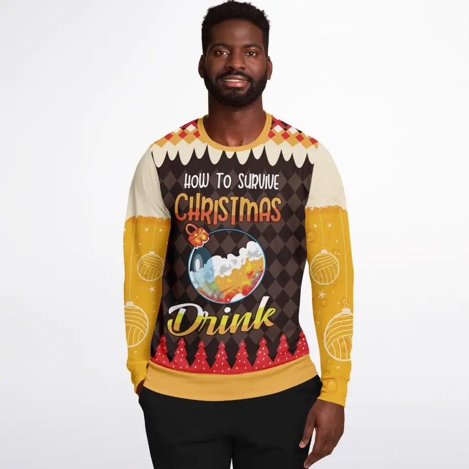 How to Survive Christmas: Drink Ugly Christmas Sweater