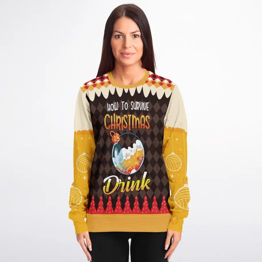 How to Survive Christmas: Drink Ugly Christmas Sweater