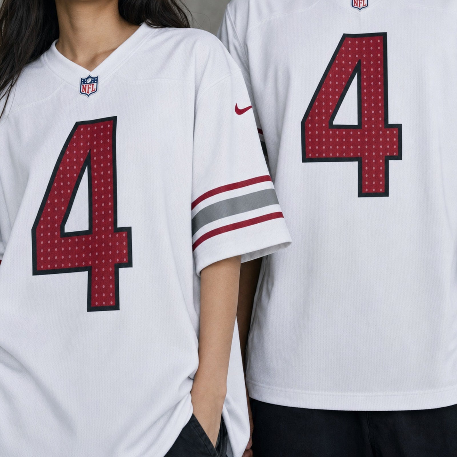 Arizona Cardinals Jeremiyah Love White Game Player Jersey - 4